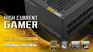 Antec High Current Gamer 80PLUS Gold Power Supply Showcase