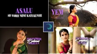 New Trending Girls Lyrical Video Editing In Alight Motion Telugu 2026 💥