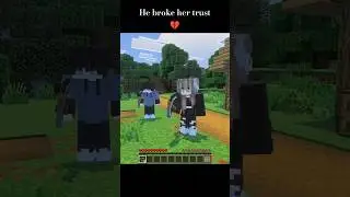 Minecraft's Most Heartbreaking Love Story 💔 #minecraft #sad