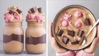 How To Make Chocolate Cake Decorating Ideas You'll Love |  Amazing Tie Dye Chocolate Cake Recipe