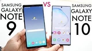 Samsung Galaxy Note 10 против Samsung Galaxy Note 9 в 2022 году! (Сравнение) (Обзор)