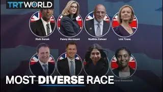 Leadership race most diverse in British history