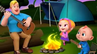 Ayo Kita Berkemah Bersama! | Lagu Keluarga | Lagu Anak Edukasi | Rosoo Indonesia