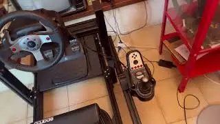 GT Omega Prime Lite + Logitech G25 Racing Wheel + Sparco R100 Sky Bucket Seat part3
