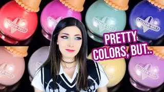 I Scream Nails Sweethearts Nail Polish Collection Swatches and Review! || KELLI MARISSA
