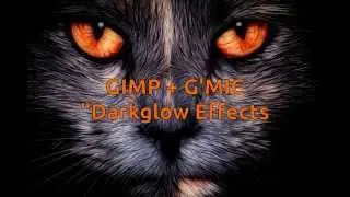 GIMP + G'MIC Darkglow Effect Tutorial