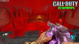 BLACK OPS 3 ZOMBIES - DEMON DEFENSE BUYABLE ENDING ZOMBIES GAMEPLAY! (Custom Zombies Mods)