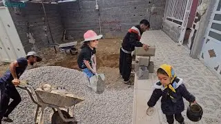 Renovating the house for the arrival of Tayyaba and her sister.