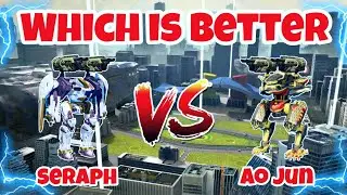 [WR]🔥Seraph Hammer vs Ao jun Hammer Weapon Comparison |War Robots|