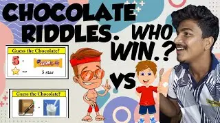 Chocolate Riddles|| Only for Brilliant 😁|| dailyriddles#chocolate #youtube #iqtest #crazyridddles