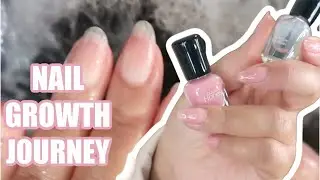 NATURAL NAIL GROWTH JOURNEY + Abitzon Non Toxic Nail Polish Set