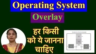 Overlay in OS | Overlay in Operating System | Overlay with Example | Overlay with Diagram | OS