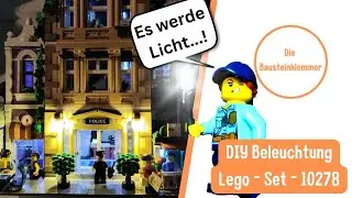 LEGO® Set 10278 - Modular Building - Polizeistation - DIY Beleuchtung - Tutorial
