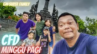 Car Free Day Lapangan Bajra Sandhi Renon Bali | Hunting Jajanan Kaki Lima di Bali