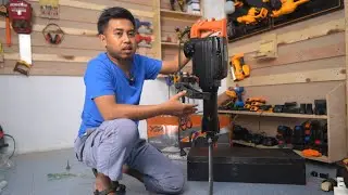 gabut!! akhirnya saya cobain mesin bobok jumbo ini.. YASUKA DEMOLITION HAMMER YDH-045A