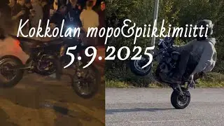 Kokkolan mopo & piikkimiitti 5.9.2025 (manki leikkaa!!??)