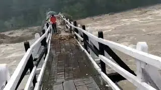Himachal #_Shimla (ROHRU)PABER RIVER FLOOD