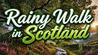 Rainy Walk in Scotland