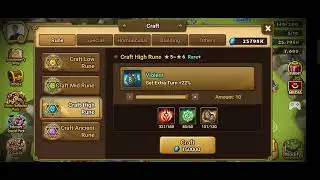 Crafting Violent Rune Summoners War