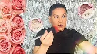 Glowing like an angel baby! Trying on Physician Formula's Ros&eacute; All Day Set & Glow Powder & Balm