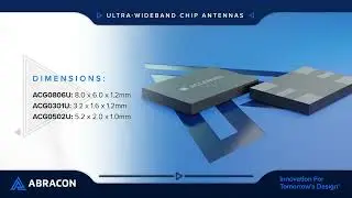 Abracon Ultra-Wideband (UWB) Chip Antennas