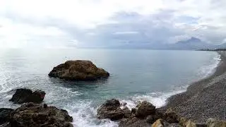 Relaxing Music with Gentle Ocean Sounds, Soothing Waves and Peaceful Music!!!!!!!!