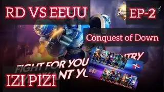 CONQUEST OF DOWN ( RD 🆚 EEUU) Mobile Legends Bang Bang | SEGUNDA PARTIDA (ROUND 1).