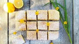 Quadrotti al limone morbidissimi