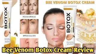 Do Botox creams really work? Bee Venom Botox Cream Review #botox #skincare