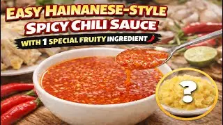Easy Spicy Hainanese style Chili Sauce, not just for Chicken Rice! - Malaysian, Cooking Abroad