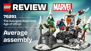 The Average Assembly | LEGO The Avengers Assemble: Age of Ultron 76291 REVIEW