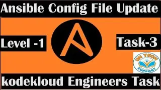 Ansible Config File Update | Ansilbe | koodekloud Engineers Tasks | devops | linux | jenkins