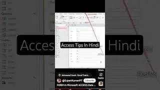 Viral MS Access Tips || Computer Class || #beginners  #computer  #education  #skills  #fyp