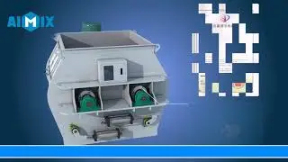 Aimix dry mortar production line workflow