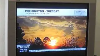 weather shot on twc news