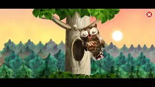 Owl Is Looking For Different Animals