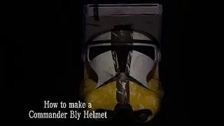 How to make a Commander Bly helmet(phase 2)