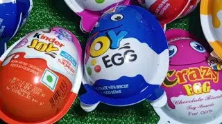 Kinderjoy Egg Surprise Unboxing|ASMR Video |Joy Eggs Toys Reveal 🤡🤡