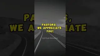 Pastors, We APPRECIATE You! #pastorsappreciation #pastor #appreciation #weloveyouall #motivation