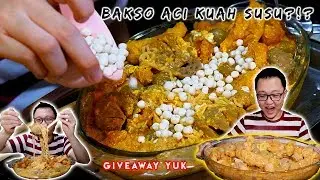 BAKSO ACI TULANG RANGU KUAH SUSU ALA GEDEIN PERUT!