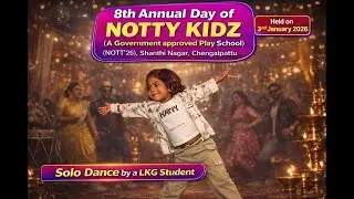 Solo Dance by a LKG Student