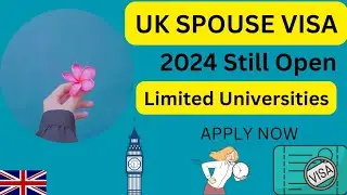 UK Spouse Visa 2024 || How to apply UK Dependent Visa🇬🇧 || Limited Universities