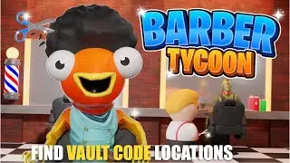 BARBER TYCOON MAP FORTNITE CREATIVE - FIND VAULT SECRET CODE LOCATIONS