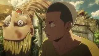 Titan Talk to Connie Welcome Home - Okaeri Scene [Attack on Titan Season 2]