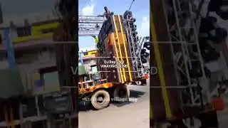 OPEN Trailer Truck DJ SET-UP VINAYK DJ 🔥🔥#DJ #djremix #shorts  #djcompitition #viralshorts