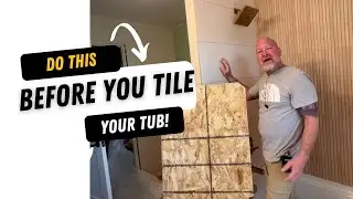 Protect your tub before you install tile - Simple and easy way to prevent from damaging your tub