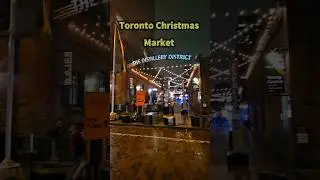 Toronto Christmas Market for winter visit. #christmas #christmascountdown