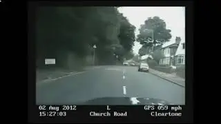 Police Chase Mercedes Across Bolton, UK