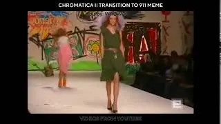 Chromatica II transition to 911 Meme (Catwalk 7)