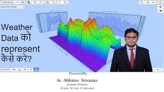 Weather Data को represent कैसे करे? | Weather Data tool - Andrew Marsh | Sustainable Architecture